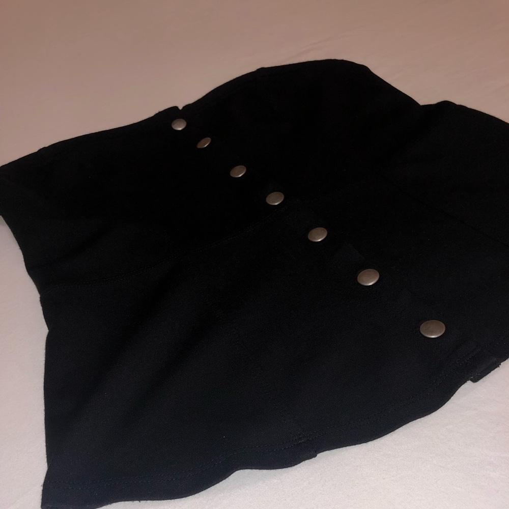 Express Snap Front Tube Top - Picture 5 of 7